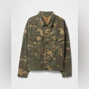 GAP Camo Icon Denim Jacket